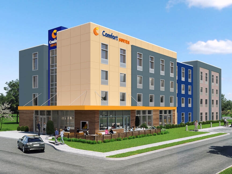 Comfort Suites Rise and Shine prototype